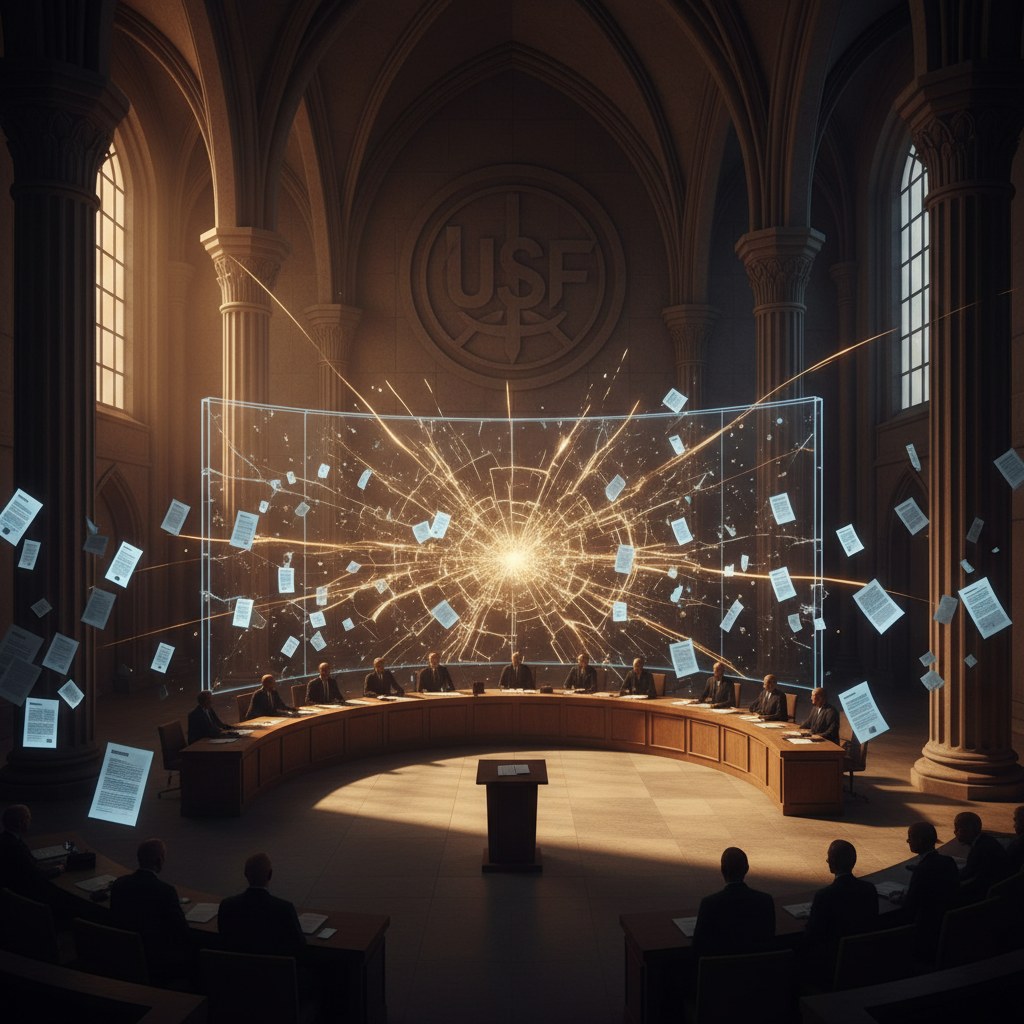 USF Board chamber in session